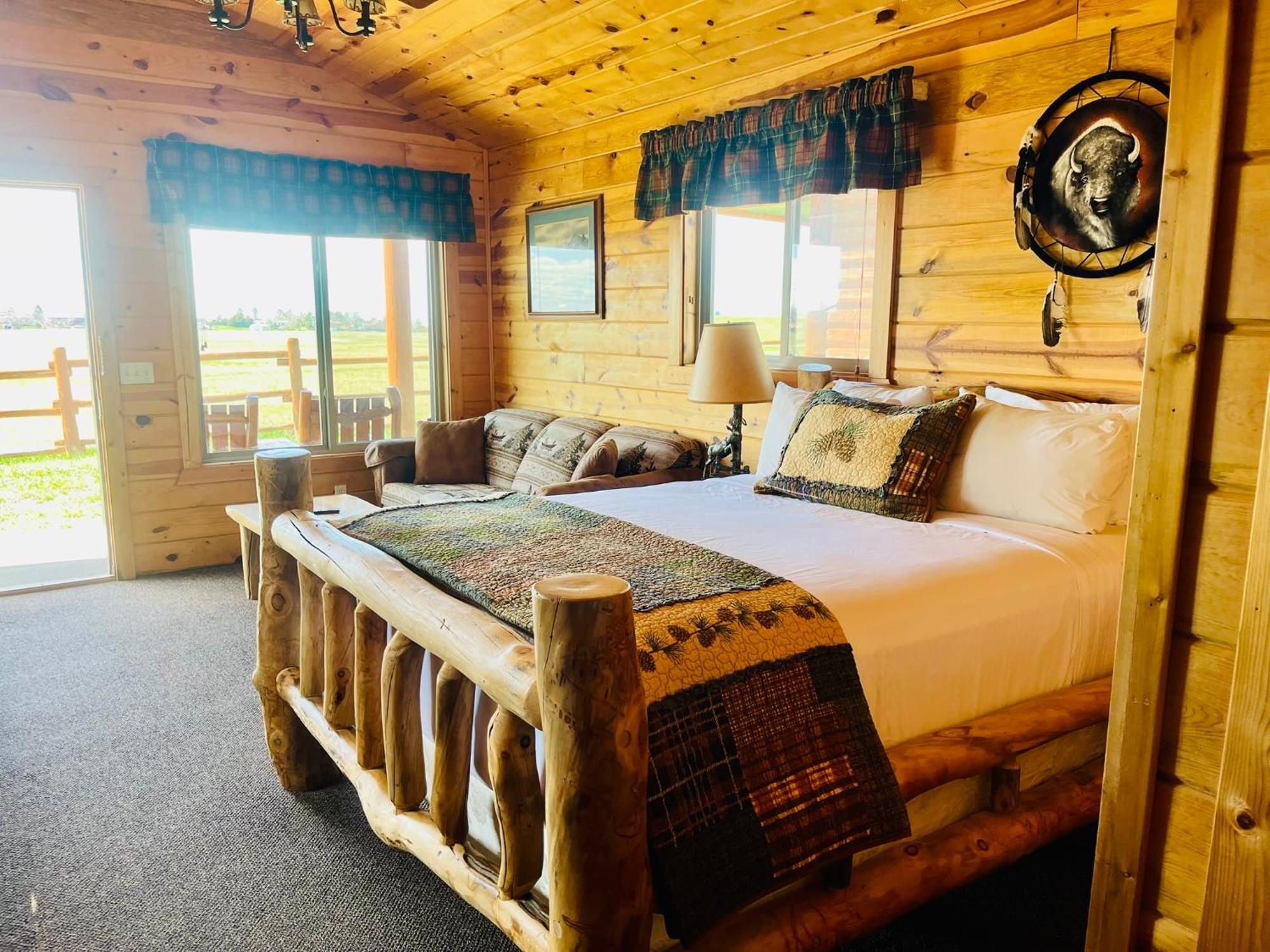 Badlands Frontier Cabins Wall Luaran gambar