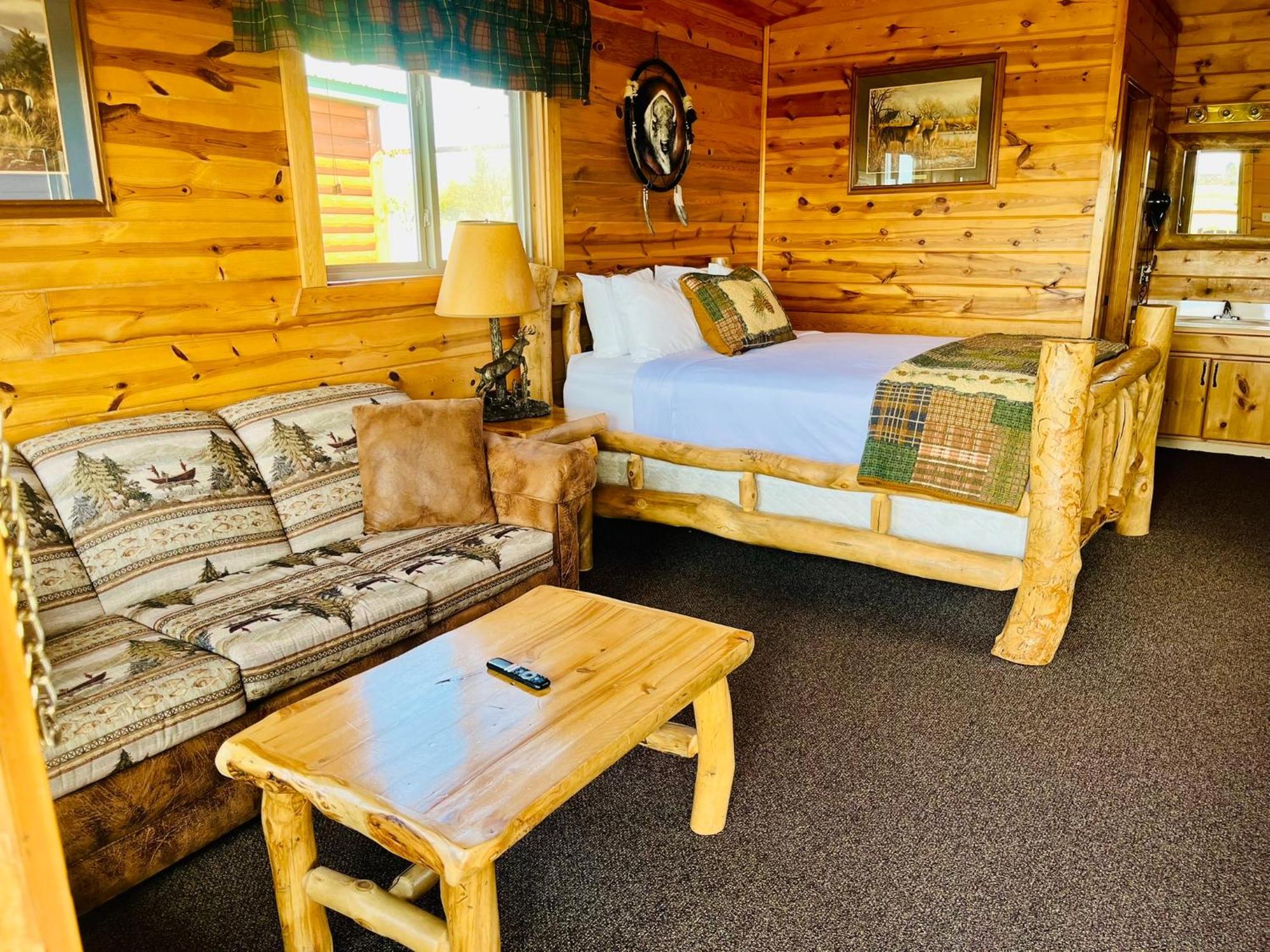 Badlands Frontier Cabins Wall Luaran gambar