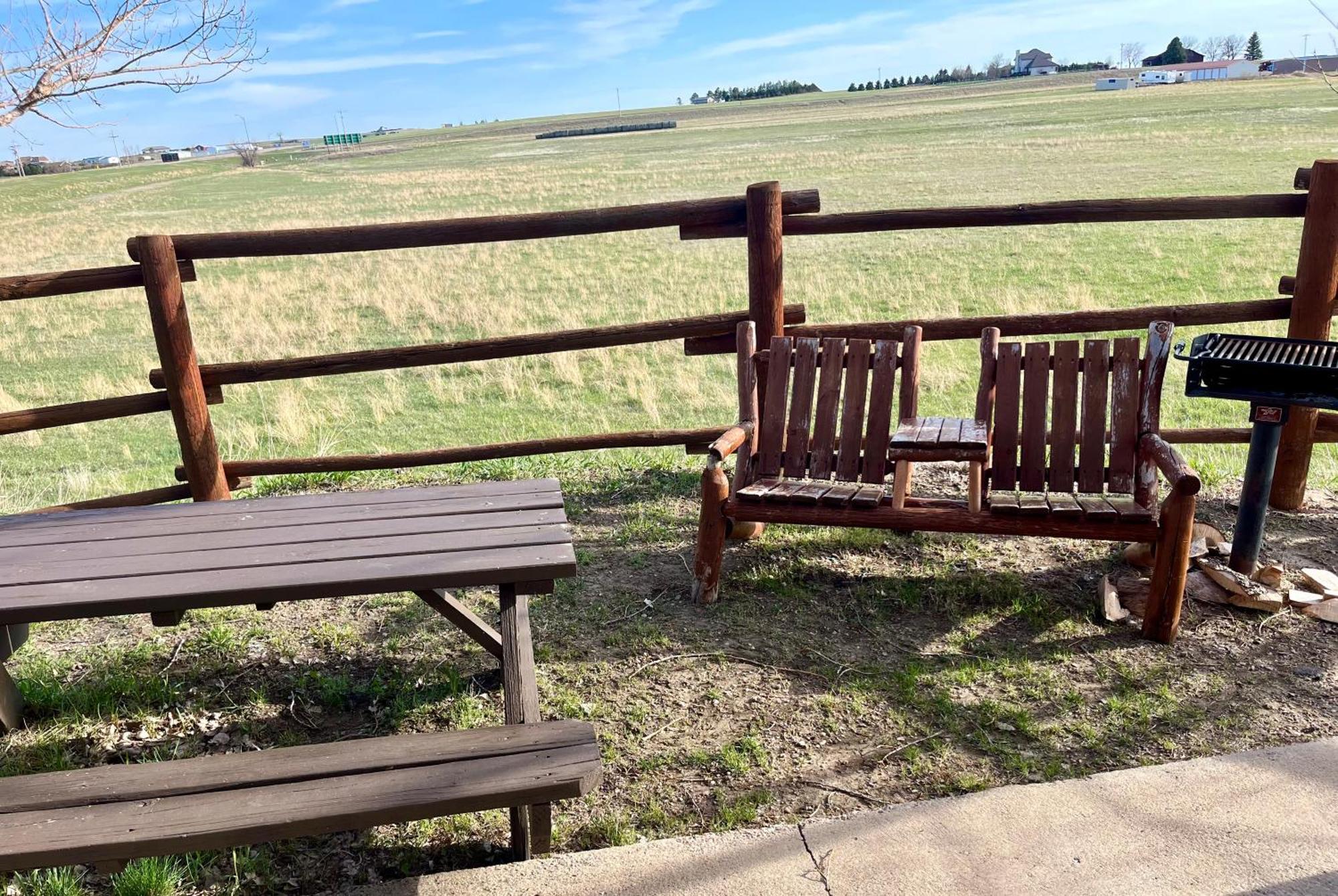 Badlands Frontier Cabins Wall Luaran gambar
