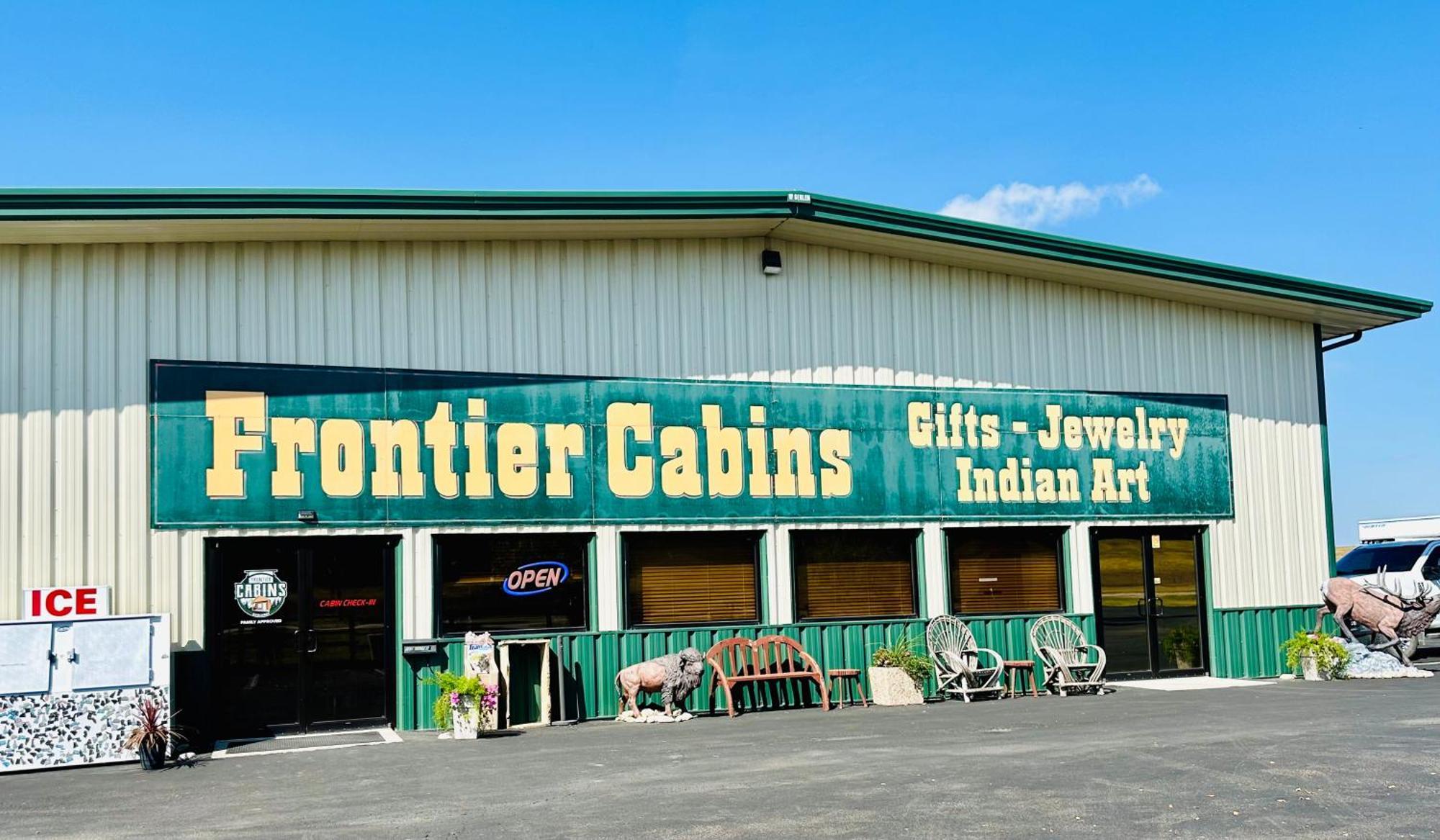 Badlands Frontier Cabins Wall Luaran gambar