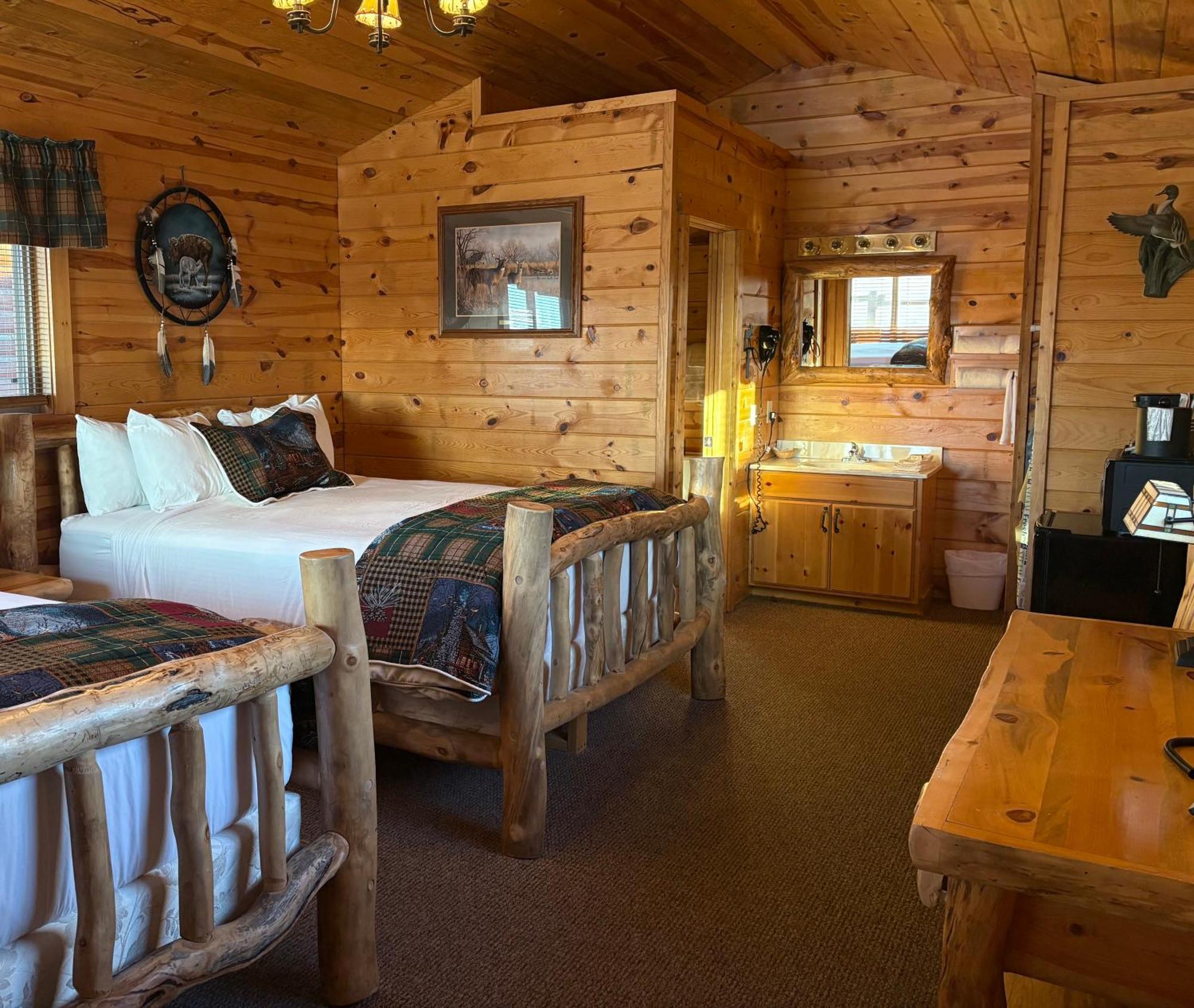 Badlands Frontier Cabins Wall Luaran gambar